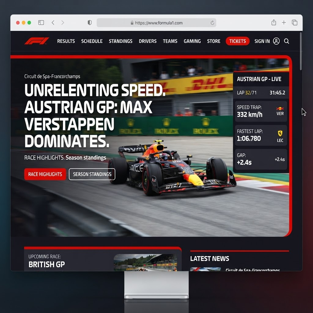 Cover art for F1 Racing Digital Experience
